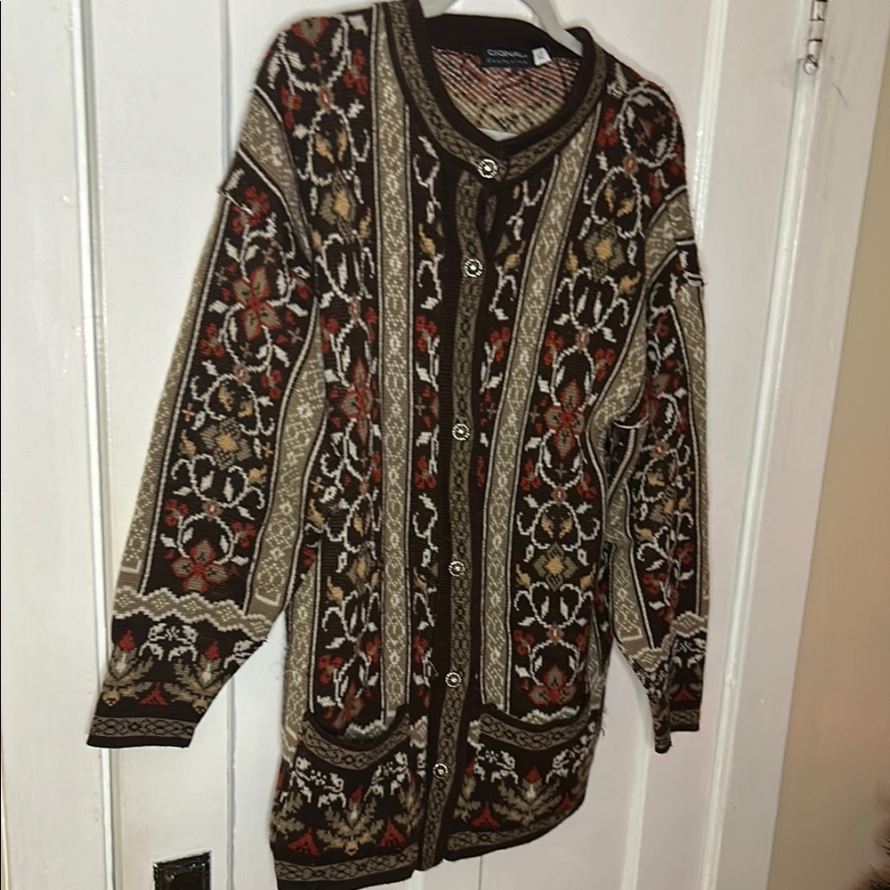 Chico's Multicolor Knit Cardigan - Picture 2 of 12